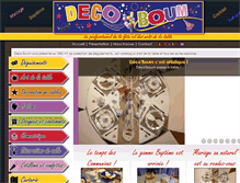 Tablet Screenshot of decoboum.com